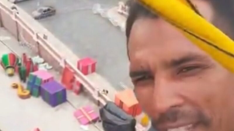 Vítima F4tal gravou vídeo minutos antes do acident3 com guindaste em Manaus. Antônio Paulo Rodrigues de Sousa 40 Anos era Artista de Parintins-Am