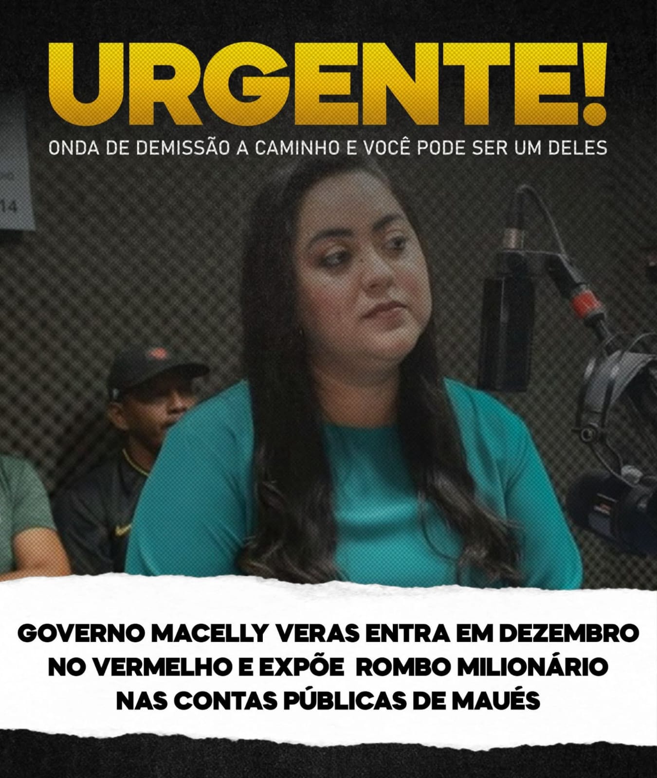 No vermelho: Maués-Am sob alerta de tempestade fiscal