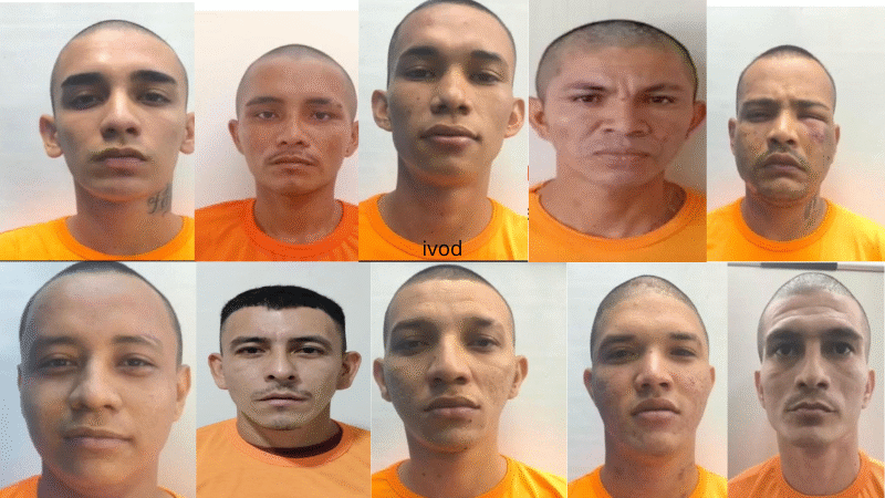 Polícia divulga fotos de detentos que fugiram de prisão em Maués no AM