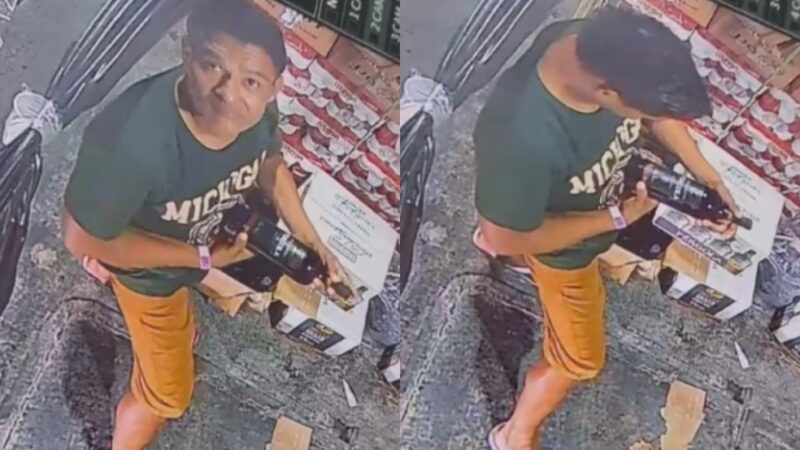 VÍDEO: Passageiro é flagrado furtando vinho em barco no Amazonas; veja