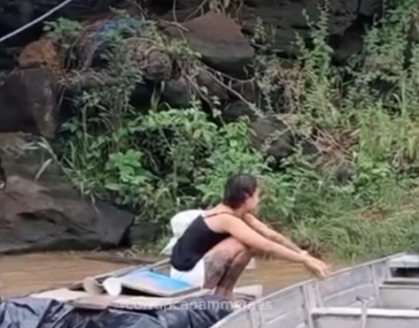 após abandonar colega no Pico Paraná, jovem é vista em canoa no AM