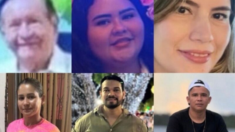 Veja quem são as vitimas do desaparecidas do Naufrágio do encontro das Aguas